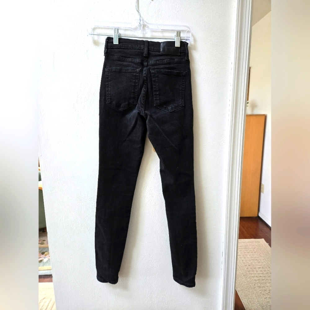 Everlane Normcore Classic Black Women's Skinny Leg Jeans 24 Regular - Picture 2 of 10